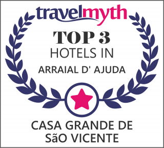 Casa Grande de São Vicente is now ranked in the top 3 hotels in Arraial d' Ajuda
